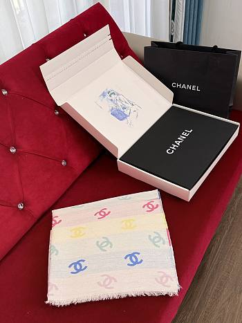 Colestore Chanel Scarf Multicolor 70 x 180 cm