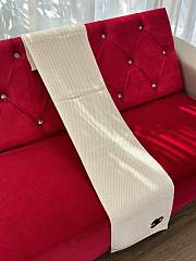 Colestore Chanel Scarf White 35 x 190 cm - 5