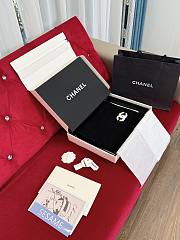 Colestore Chanel Scarf Black 35 x 190 cm  - 4
