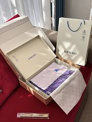 Colestore Burrbery Scarf Purple 30 x 168 cm - 1