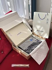 Colestore Burrbery Scarf Grey 30 x 168 cm - 1
