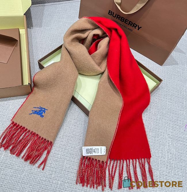 Colestore Burrbery Scarf Orange 30 x 168 cm - 1