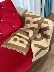 Colestore Burrbery Scarf In Brown/ Beige 33 x 188 cm - 4