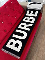Colestore Burrbery Scarf In Black / White 33 x 188 cm - 5