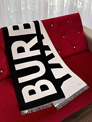 Colestore Burrbery Scarf In Black / White 33 x 188 cm - 4