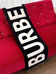 Colestore Burrbery Scarf In Black / White 33 x 188 cm - 2