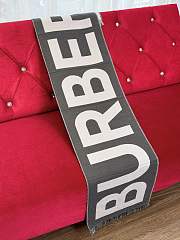 Colestore Burrbery Scarf In Grey/ White 33 x 188 cm - 4