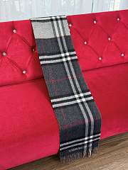 Colestore Burrbery Scarf In Grey 168 x 30 cm - 5