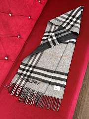 Colestore Burrbery Scarf In Grey 168 x 30 cm - 4