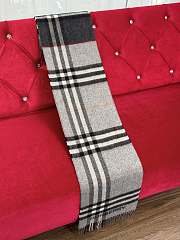 Colestore Burrbery Scarf In Grey 168 x 30 cm - 3