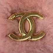 Colestore Chanel Vanity Case Pink Fur 27*17*17*cm - 2