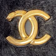 Colestore Chanel Vanity Case Black Fur 27*17*17*cm - 4