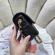 Colestore Chanel Heart Black 18X13.5X5.5cm - 2