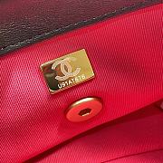 Colestore Chanel Heart Black 18X13.5X5.5cm - 6