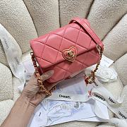 Colestore Chanel Heart Pink 18X13.5X5.5cm - 6