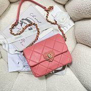 Colestore Chanel Heart Pink 18X13.5X5.5cm - 3