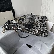 Colestore Chanel Tote Sequins Silver 38*41cm - 4