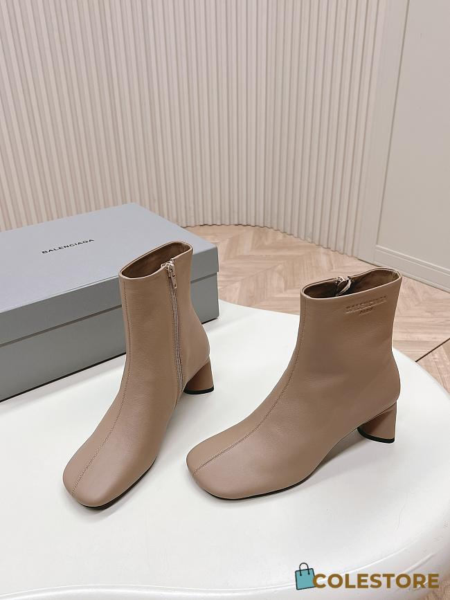 Colestore Balenciaga Boots Leather Beige - 1