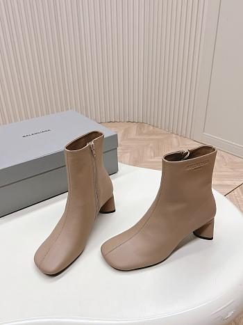 Colestore Balenciaga Boots Leather Beige