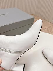 Colestore Balenciaga Boots Leather White  - 5