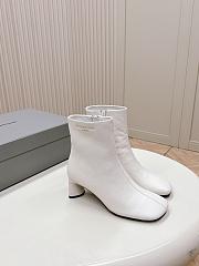 Colestore Balenciaga Boots Leather White  - 4