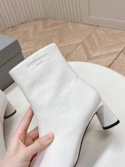 Colestore Balenciaga Boots Leather White  - 3