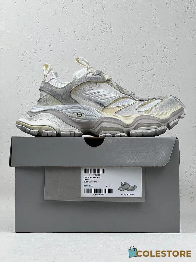 Colestore Balenciaga Cargo Sneaker White - 1