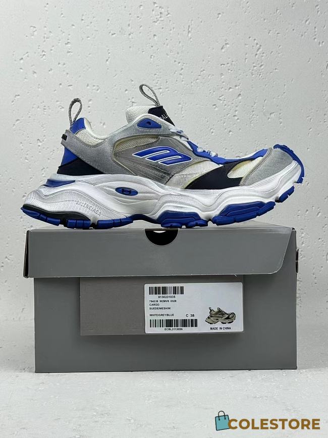 Colestore Balenciaga Cargo Sneaker Blue  - 1