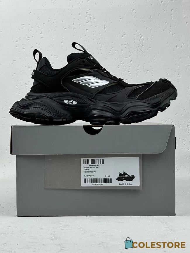 Colestore Balenciaga Cargo Sneaker Black - 1