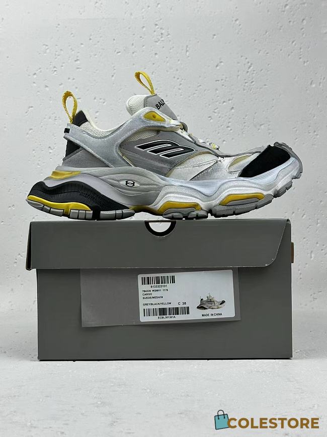 Colestore Balenciaga Cargo Sneaker Yellow - 1
