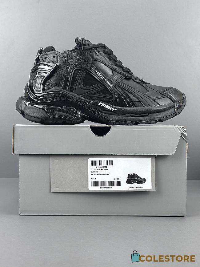 Colestore Balenciaga Runner Sneaker Full Black - 1