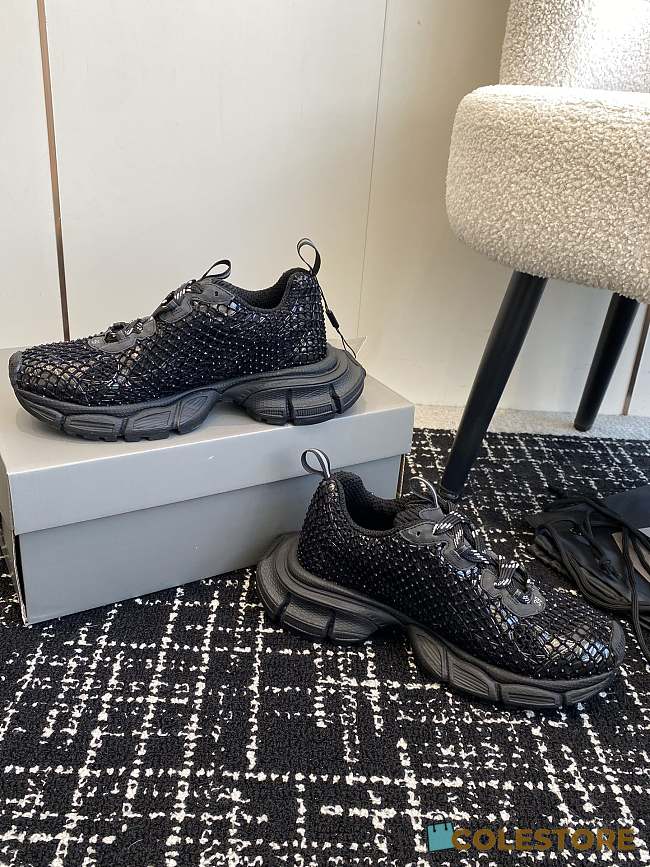 Colestore Balenciaga Runner 3XL Sneaker Black  - 1