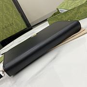 Colestore Gucci Wallet Long Leather Black 19 x 10 x 2.5 cm - 5