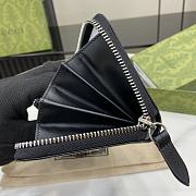 Colestore Gucci Wallet Long Leather Black 19 x 10 x 2.5 cm - 3