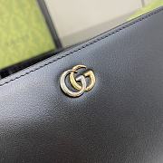 Colestore Gucci Wallet Long Leather Black 19 x 10 x 2.5 cm - 2