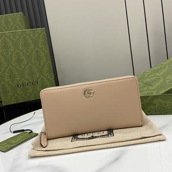 Colestore Gucci Wallet Long Leather Beige19 x 10 x 2.5 cm