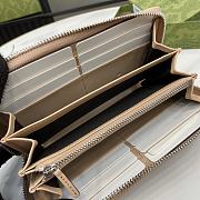 Colestore Gucci Wallet Long Leather Beige19 x 10 x 2.5 cm - 6