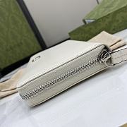 Colestore Gucci Wallet Long Leather White 19 x 10 x 2.5 cm - 5