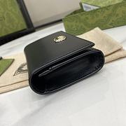 Colestore Gucci Wallet Leather Black 7.5 x 11 x 2 cm - 4