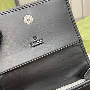 Colestore Gucci Wallet Leather Black 7.5 x 11 x 2 cm - 3