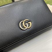 Colestore Gucci Wallet Leather Black 7.5 x 11 x 2 cm - 2
