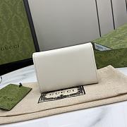 Colestore Gucci Wallet Leather White 7.5 x 11 x 2 cm - 6
