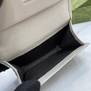 Colestore Gucci Wallet Leather White 7.5 x 11 x 2 cm - 2