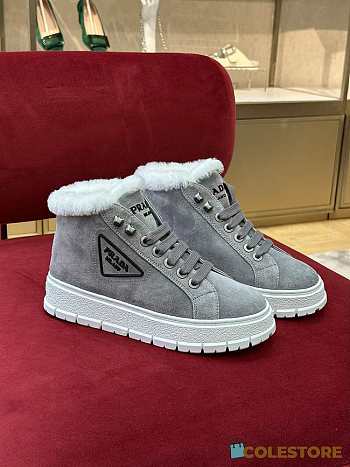 Colestore Prada Grey Boots 