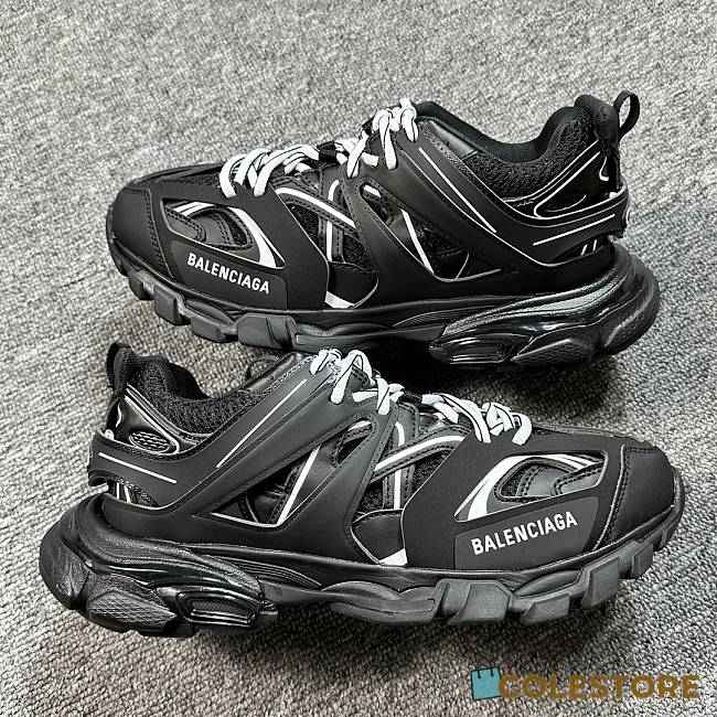 Colestore Balenciaga Track Sneaker Triple Black And White - 1