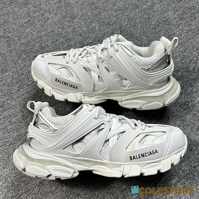 Colestore Balenciaga Track Sneaker Triple White  - 1