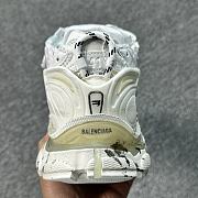 Colestore Balenciaga baskets Graffiti Runner Blue  - 6