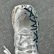 Colestore Balenciaga baskets Graffiti Runner Blue  - 5