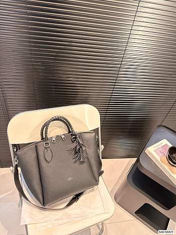 Colestore Louis Vuitton Lock It Tote Black 24 x 28 cm