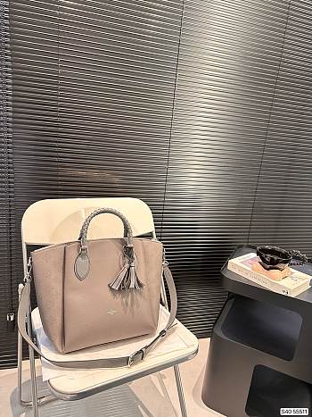 Colestore Louis Vuitton Lock It Tote Grey 24 x 28 cm